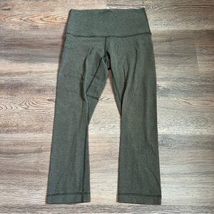 Lululemon Grey/Olive Green Leggings
